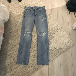 American eagle straight leg jeans m